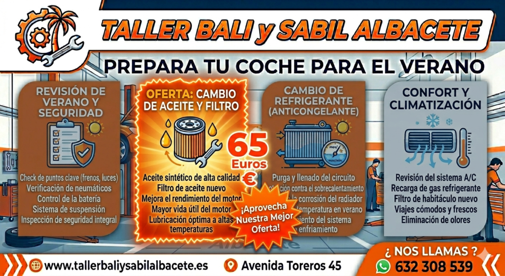 aceite Albacete coche